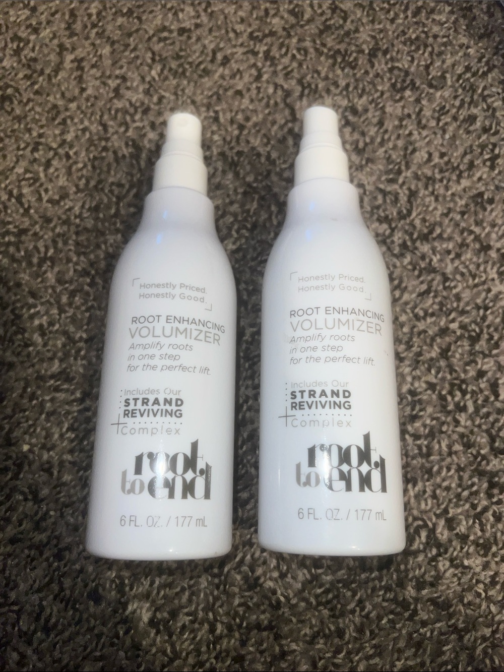 Root to End Root Enhancing Volumizer Spray — White